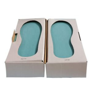 Foot Impression Box for Shoe Insole Making Foam Boxes Casting Boxes Custom Clinic Use